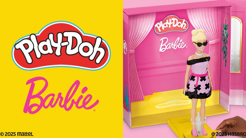 PLAYDOH BARBIE est attendu au Play in Paris pour une séance de modelage !